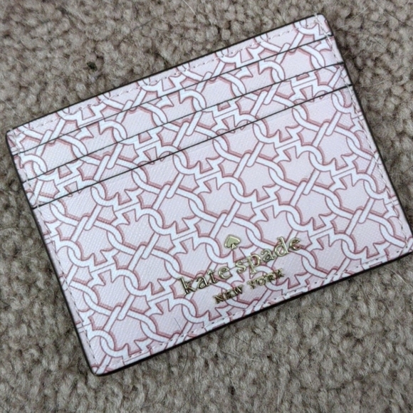 kate spade spade link card holder